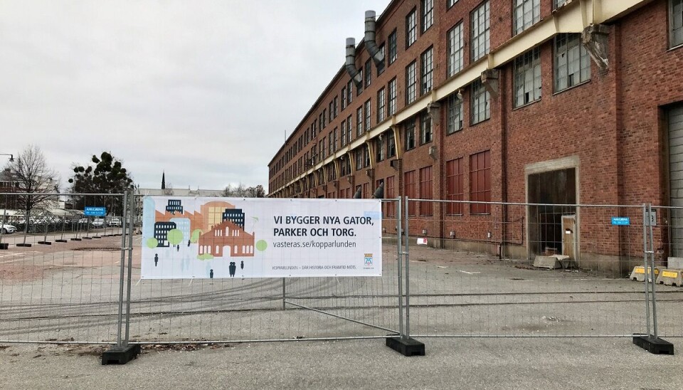 Här ska saneringsarbetet påbörjas.