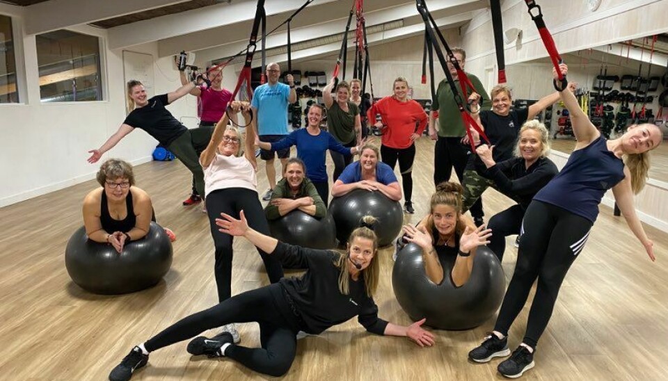 Träningsglädje. Sporthuset i Surahammar är en av fem finalister som kan vinna priset Årets Klubb/Gym i tävlingen Guldhjärtat.