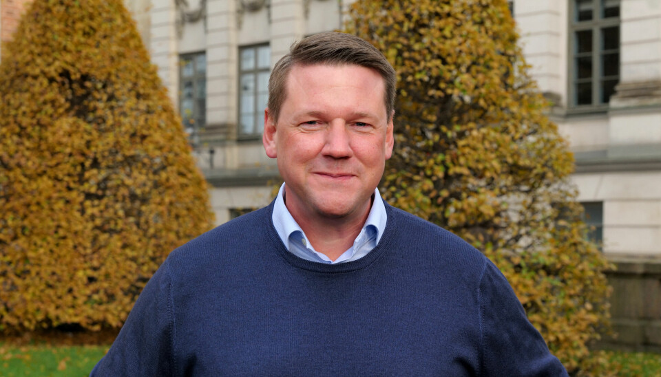 Tobias Baudin, socialdemokraternas partisekreterare.
