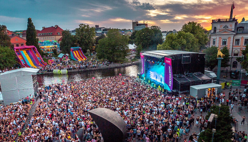 Visit Västerås kan vinna pris för sitt arbete kring trygghetsfrågorna under Cityfestivalen. Visit Västerås kan vinna pris för sitt arbete kring trygghetsfrågorna under Cityfestivalen.