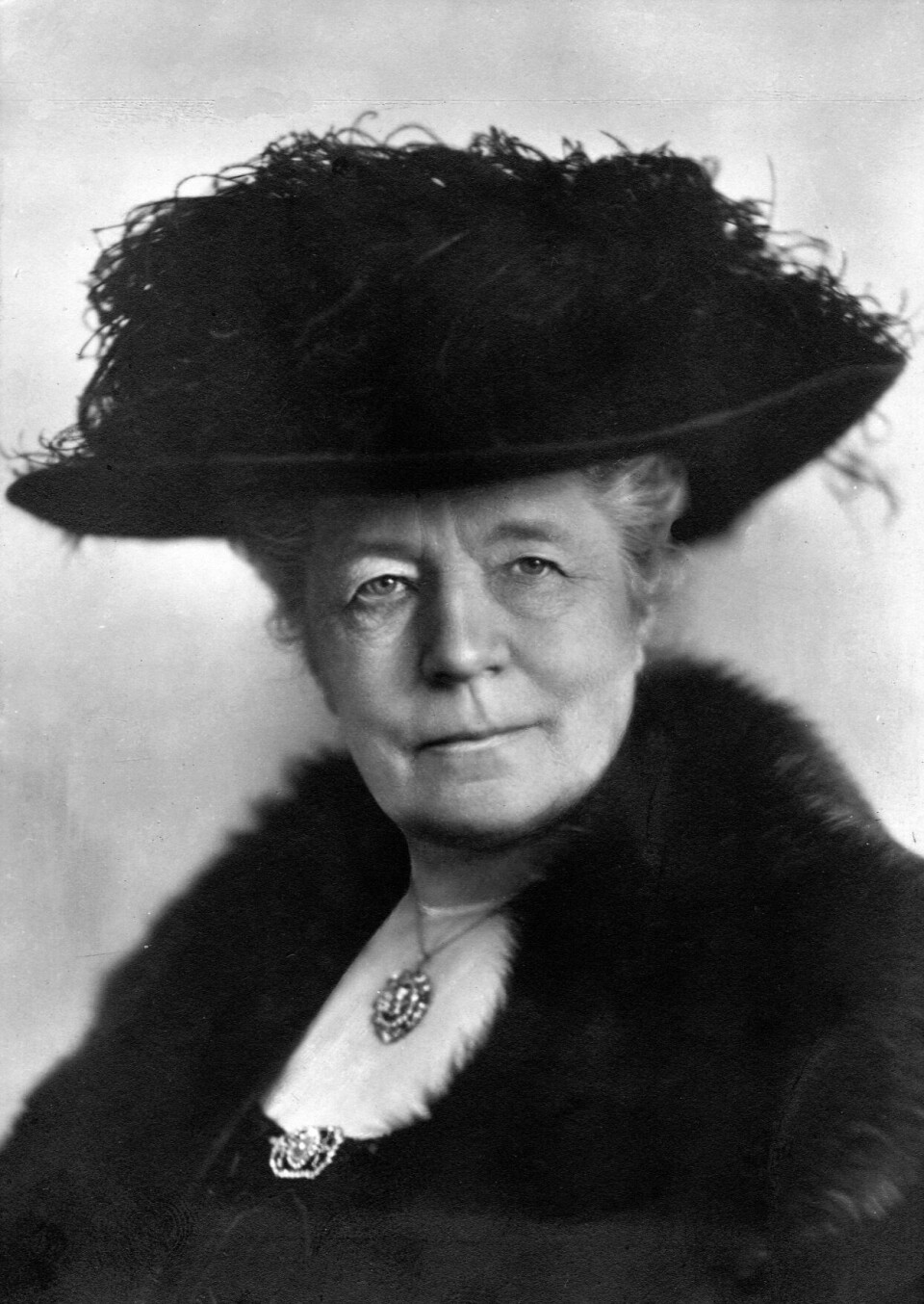 Selma Lagerlöf fotograferad 1928.