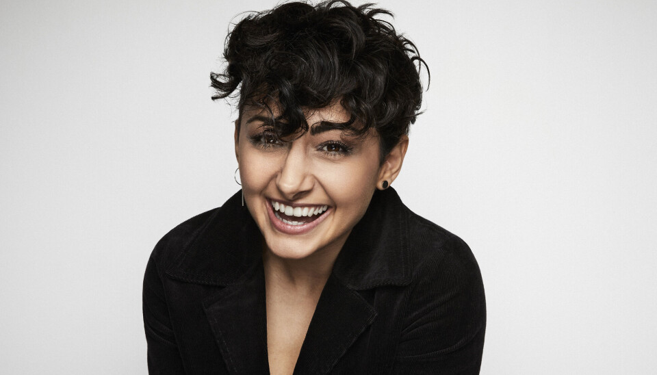 Mello-debut som artist. Västeråsaren Melanie Wehbe.