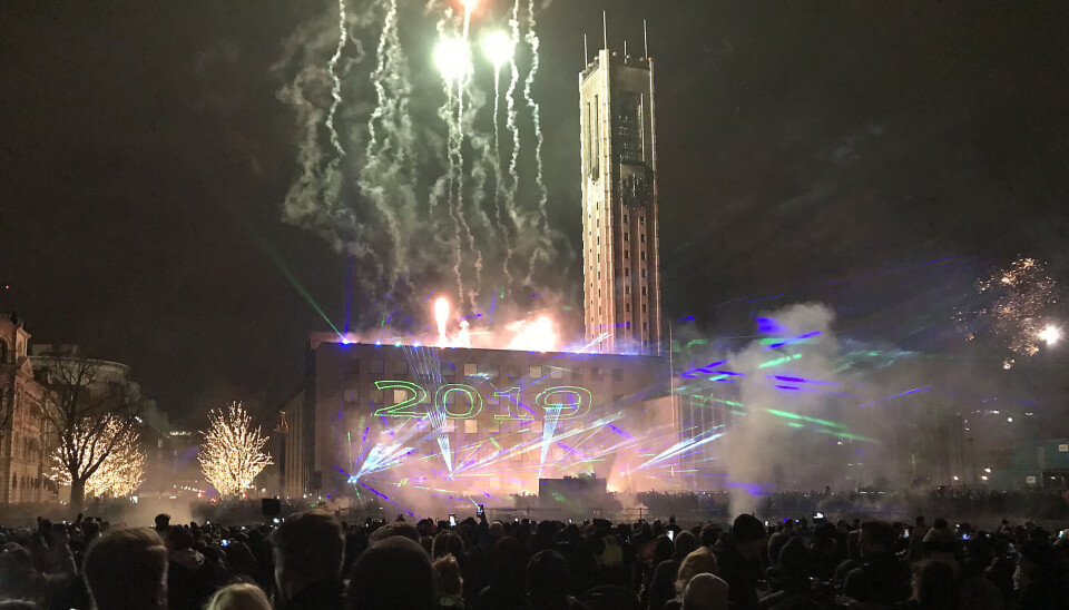 Den mäktiga lasershowen gör comeback på nyårsafton.