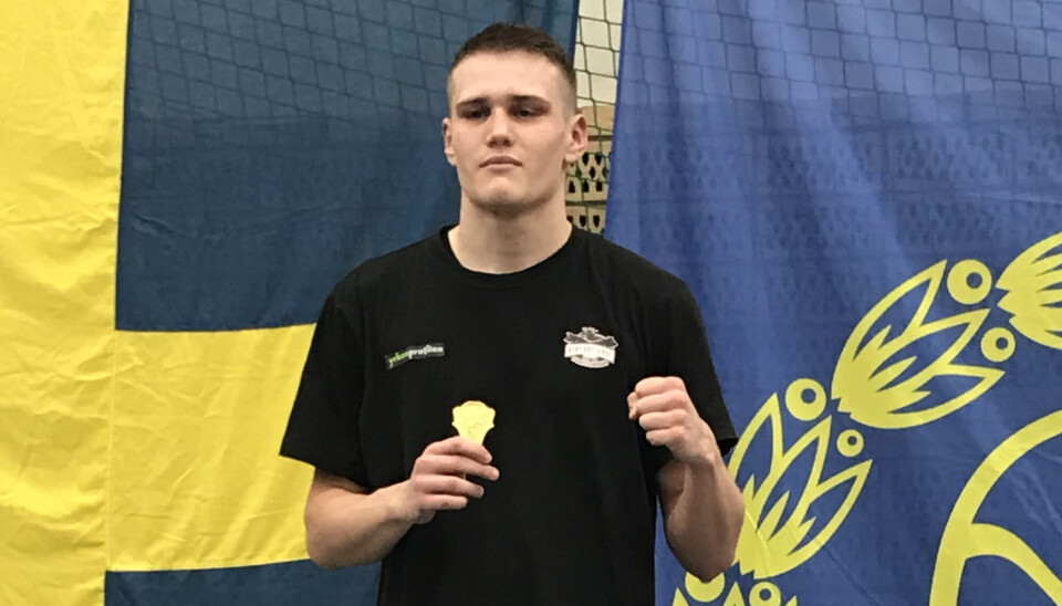 Champ. Emanuel Ryttersson, svensk mästare från Hallstahammar med sikte på OS i Paris.