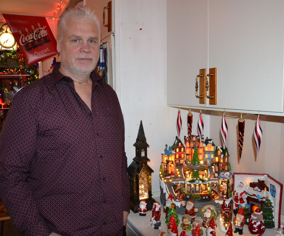 Juldekorationer i alla dess former.