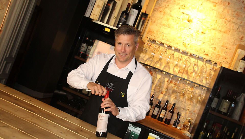 Patric Aderson, sommelier Vinoteket. Patric Aderson, sommelier Vinoteket.