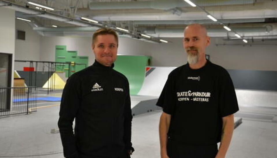 Danny Vingehag och Robert Sturesson från Korpen Västerås.