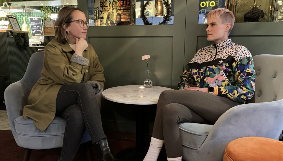 Hanna Lundemo och Elisabeth Ivars utbildar sig bägge till dödsdoulor.