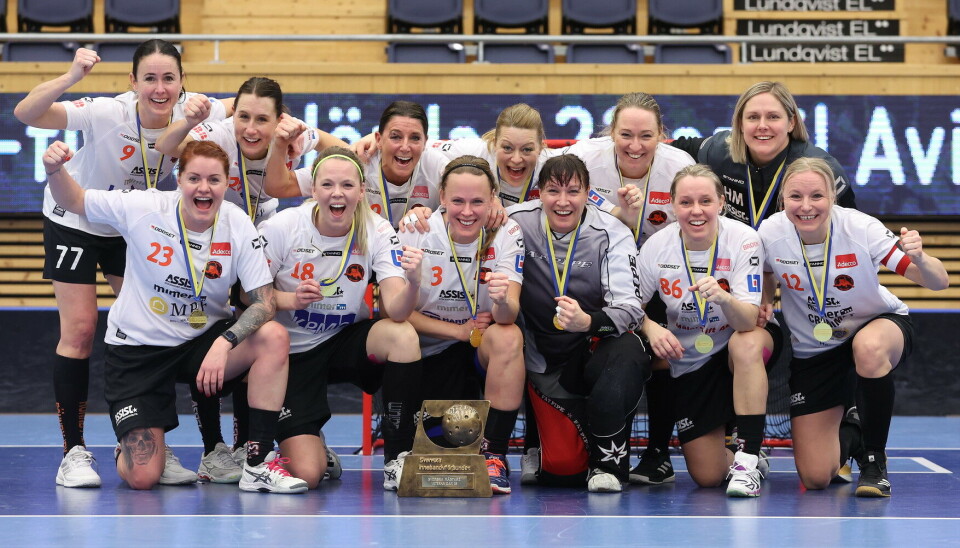 Rönnbys guldlag i veteran-SM.