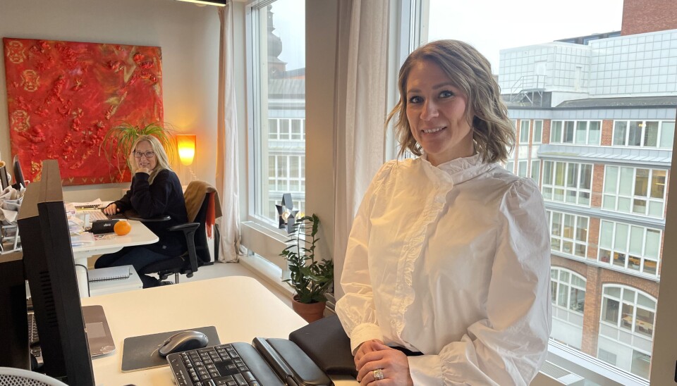 Matchar arbetssökande. Maria Nilsson och Lisa Tojkander på Norén & Lindholm brinner för kompetensförsörjning.