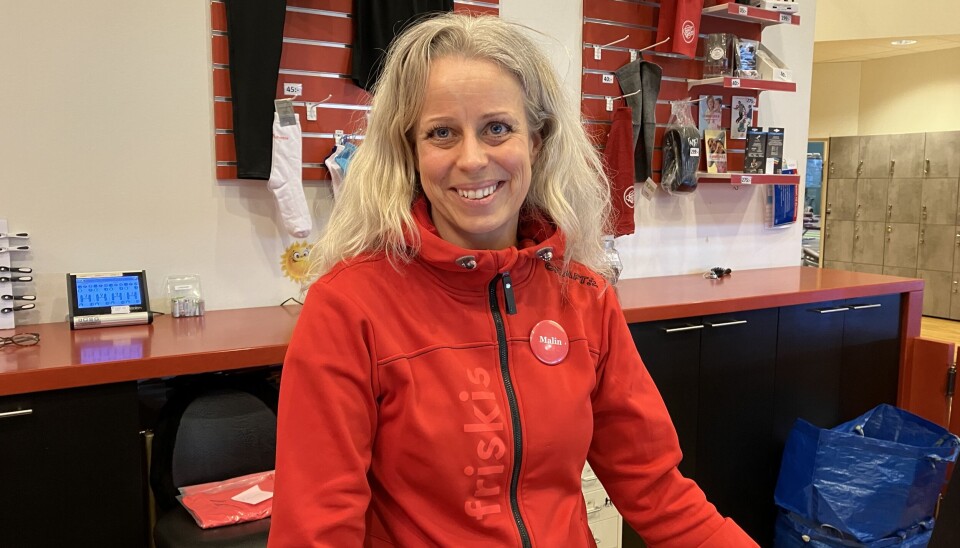 Ansvarig. Malin Björklund, träningsansvarig på Friskis och svettis.