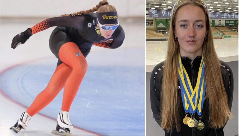 Guldtjejen. Felicia Nilsson hade stor uppvisning i sitt sista USM.