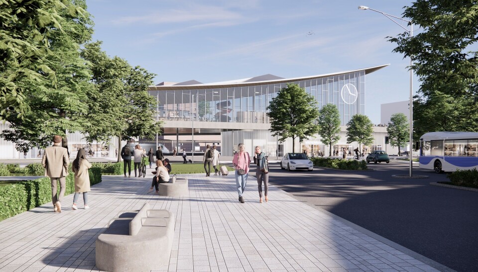 Nu är det klart med de första 95 miljoner som Trafikverket ska finansiera i Västerås nya resecentrum. Etapp 1, med Sigurdsterrassen sett från Kopparbergsvägen. Nu är det klart med de första 95 miljoner som Trafikverket ska finansiera i Västerås nya resecentrum. Etapp 1, med Sigurdsterrassen sett från Kopparbergsvägen.