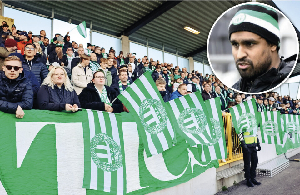 VSK-managern Kalle Karlsson hoppas på en publikfest i morgon när det är dags för hemmapremiär i Superettan mot Örgryte.