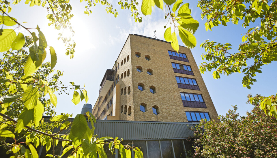 Mälarhuset på Sjöhagsvägen.