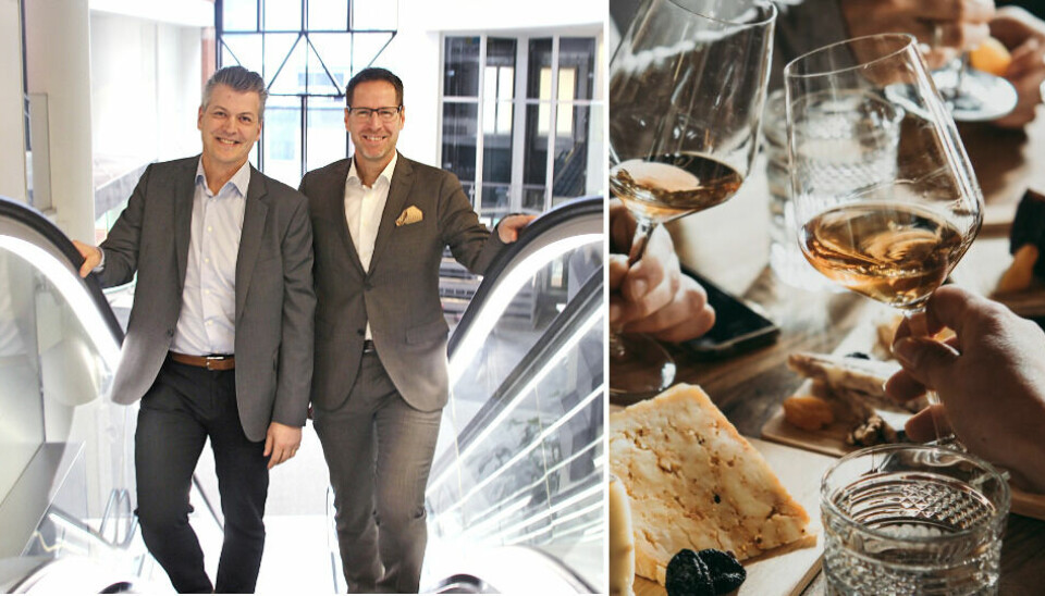 Dukar upp till smakfest. Hotel Plazas vd Tobias Hultberg (till höger) välkomnar Västerås Tidning och vd Peter Alexandersson när tidningen nu arrangerar en dryck- och matmässa. ”Det känns jätteroligt att välkomna Smakfullt till oss”, säger Hultberg.