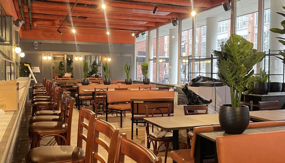 Västeråsföretaget Nybyggarn har varit med och byggt upp den nya restaurangen.
