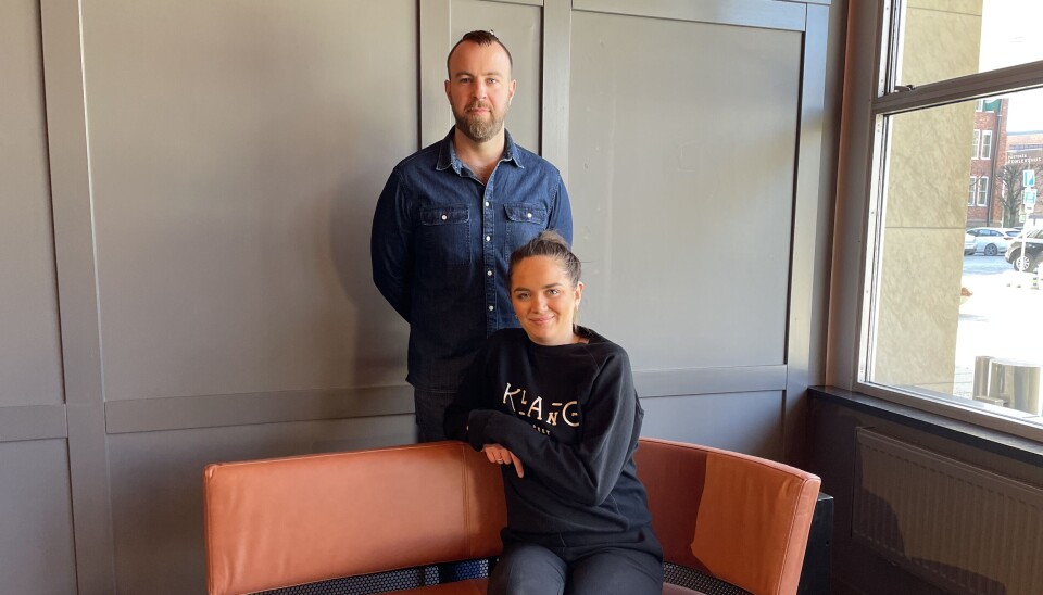 Rickard Wilhelmsson och Isabella Gjersvold berättar att målet är en mysig och härlig miljö i restaurangen.
