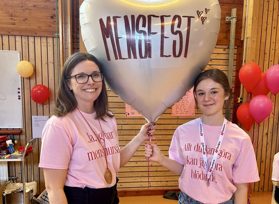 Kristin Engström och Ottilia Clifford.