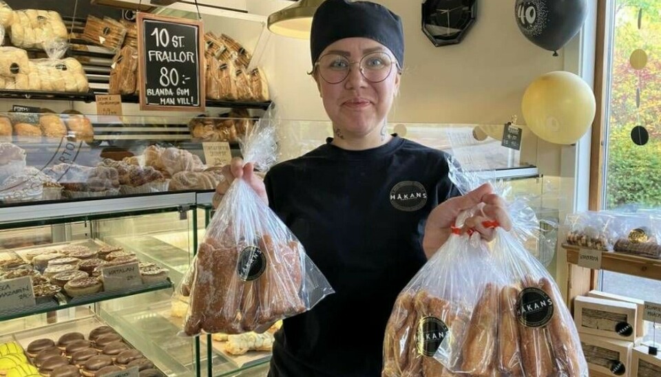 Nina Fröjd på Håkans Hembageri tog hem priset Årets Nystartare.