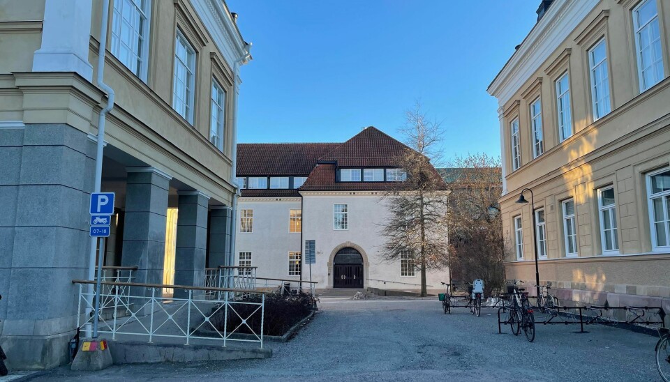 Rudbeckianska gymnasiet. Arkivbild.