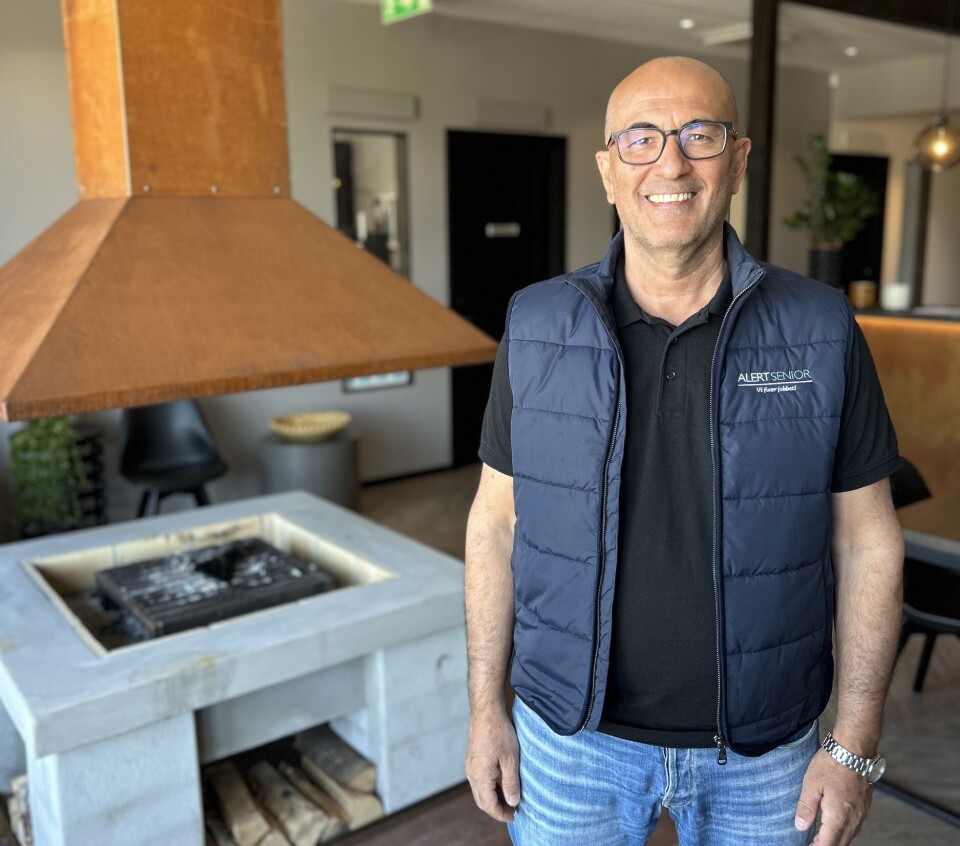 Platschef. Levent Özdemir sköter den dagliga driften på Alert Senior i Västerås.