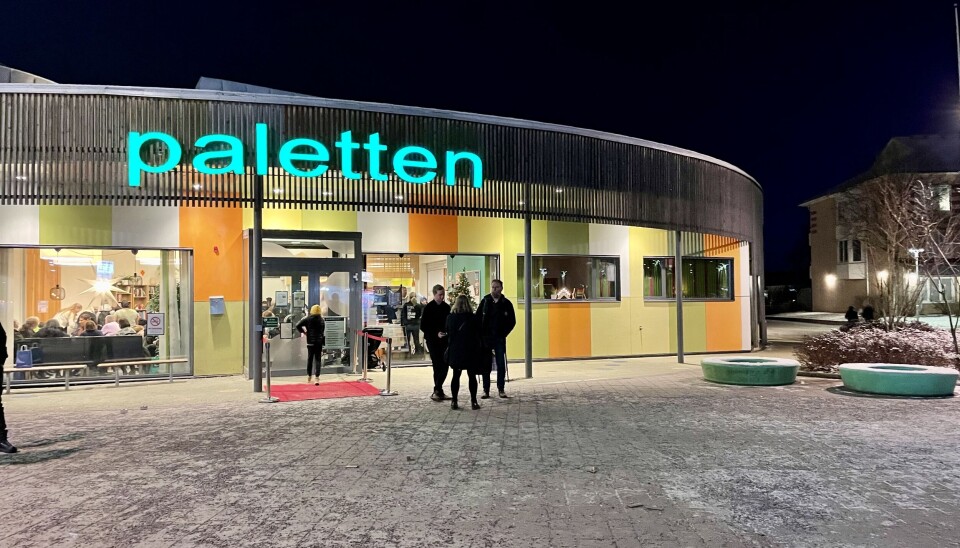 Paletten inrymmer det nya medborgarkontoret på Vallby.