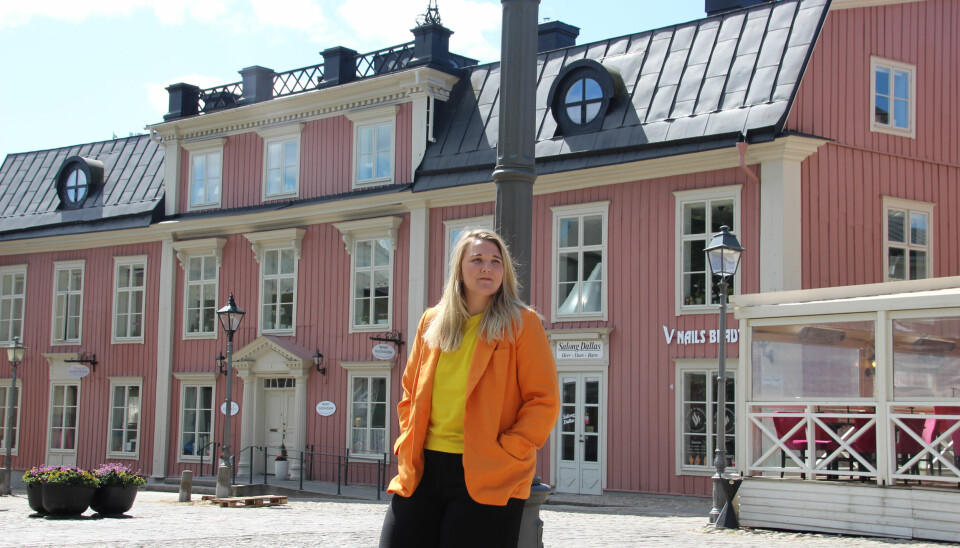 Nystart. Artisten Hannah Harvigsson fortsätter sin artistkarriär i Västerås – under nytt namn