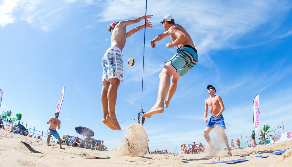 Beachvolley – en av sporterna som avgörs under SM-veckan i Västerås sommaren 2024. Beachvolley – en av sporterna som avgörs under SM-veckan i Västerås sommaren 2024.