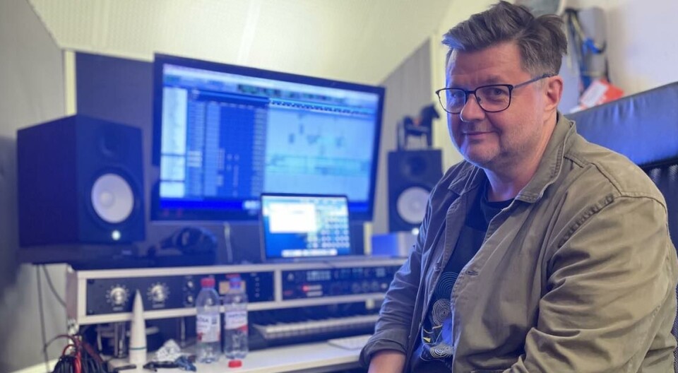Lokala musikprofilen Mikael Gottberg har producerat bandets nya skiva.