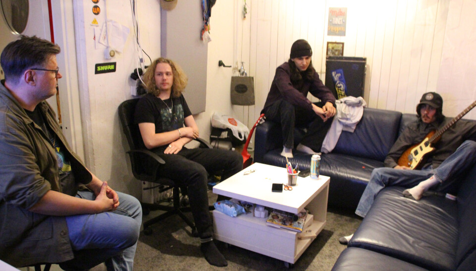 Redo för nästa steg i karriären. Metalbandet Three Dead Fingers från Västerås består av ”Fiskis”, Henry Bergman Paul, Oliwer Bergman och Gustav Jakobsson (saknas på bilden). Snart kommer nytt material från killarna som slog igenom redan som unga tonåringar.