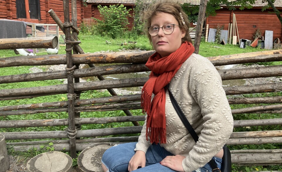 Västeråsaren Kamilla Sjöberg Stenrot är ofta på plats för att titta på djuren.