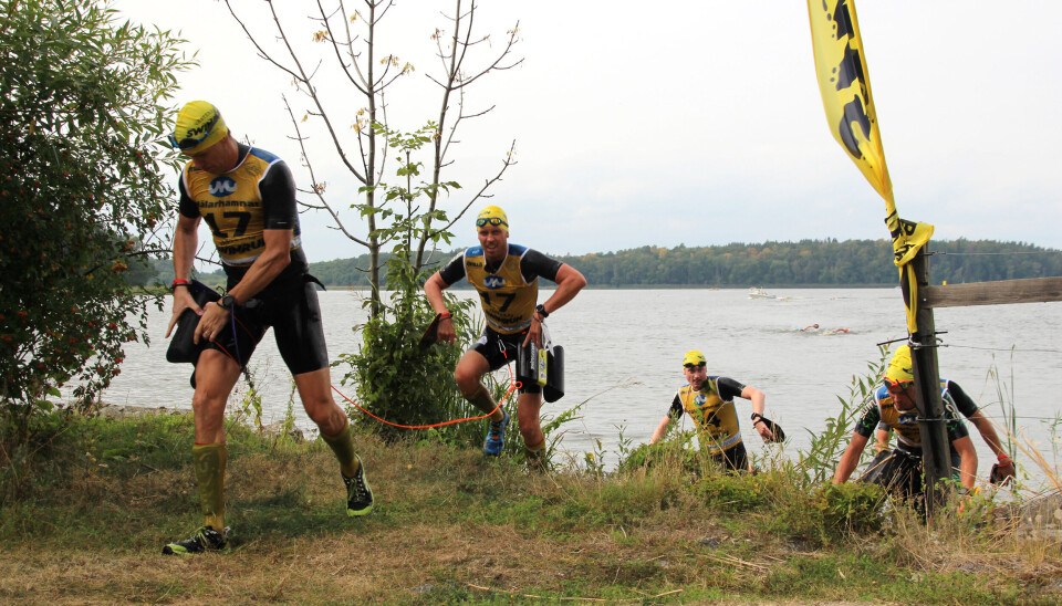 Jubileumsupplaga. Västerås Swimrun fyller tio år under 2025.