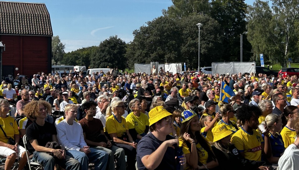 På lördag kommer Folkparken vid Mälaren att förvandlas till en blågul oas igen.