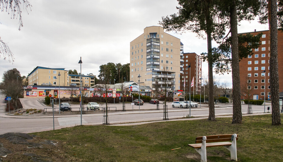 Pettersbergs centrum i Västerås.