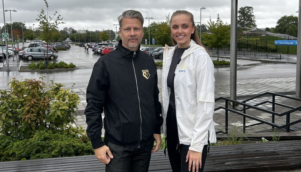Rikard Stonelöf och Edith Jernstedt brinner för att alla barn och ungdomar ska ha råd att idrotta.