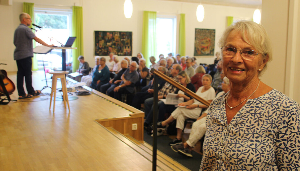 Ordförande Gunilla Johansson.