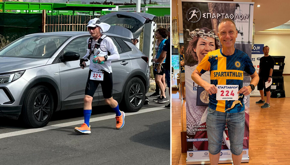 Långlöpare. Västeråsaren Jesper Åström har sprungit loppet Spartathlon, ett ultramaratonlopp mellan Aten och Sparta i Grekland som är över 24 mil långt.