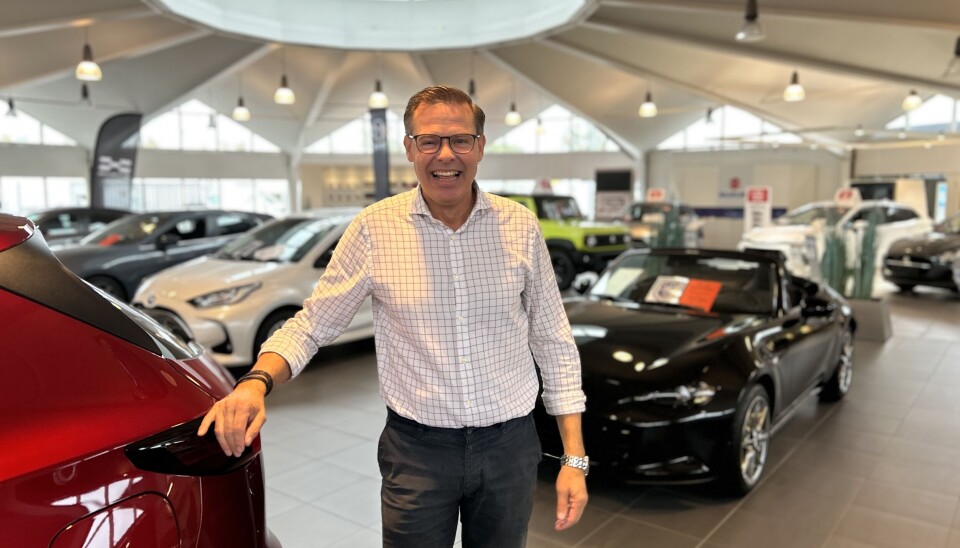 Firar. Per Andersson med personal firar under hela året med flera kampanjerbjudanden.