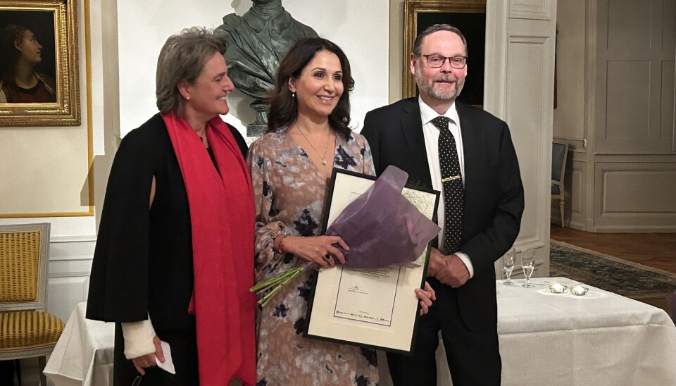 Simona Hef, Lana Joelsson och Johan Sterte.