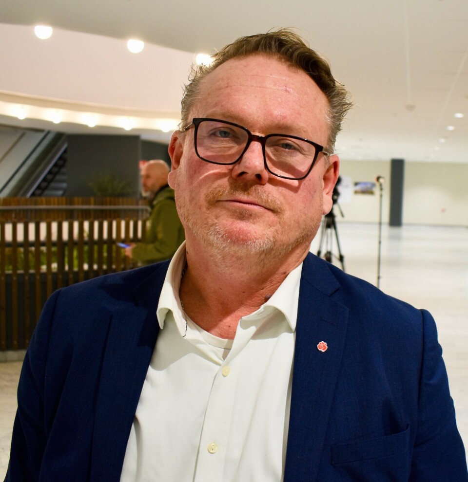 Ordförande. Staffan Jansson, Socialdemokrat och kommunstyrelsens ordförande i Västerås.