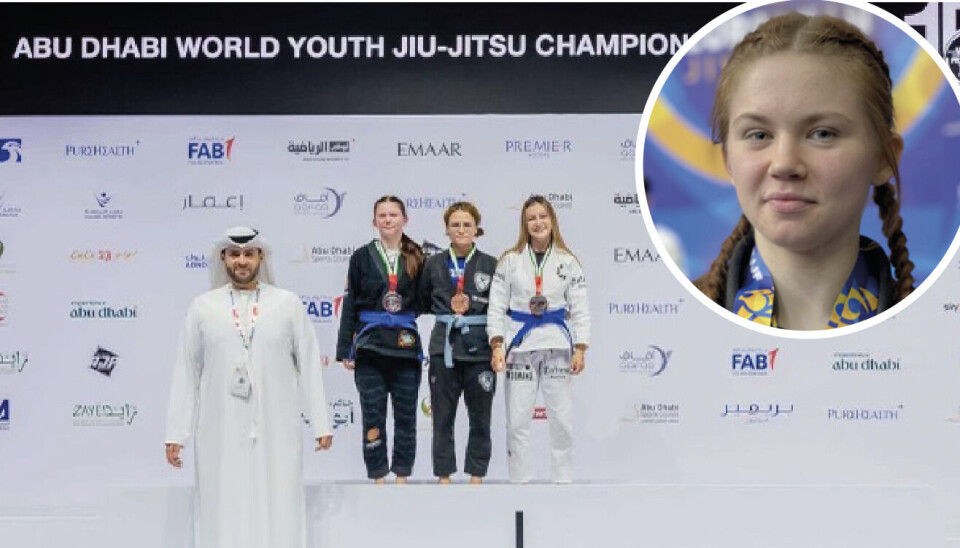 VM-tvåa. Freja Lannefors nådde VM-pallen i Abu Dhabi efter flera starka insatser.