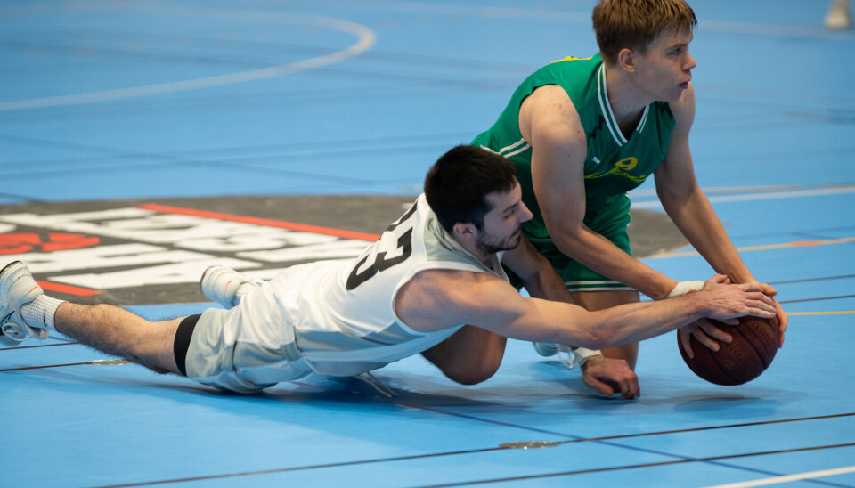 Philip Babic (i vitt) blev utsedd till matchens lirare i Aros. Philip Babic (i vitt) blev utsedd till matchens lirare i Aros.
