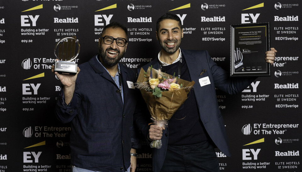 Amir och Alex Kheirmand.