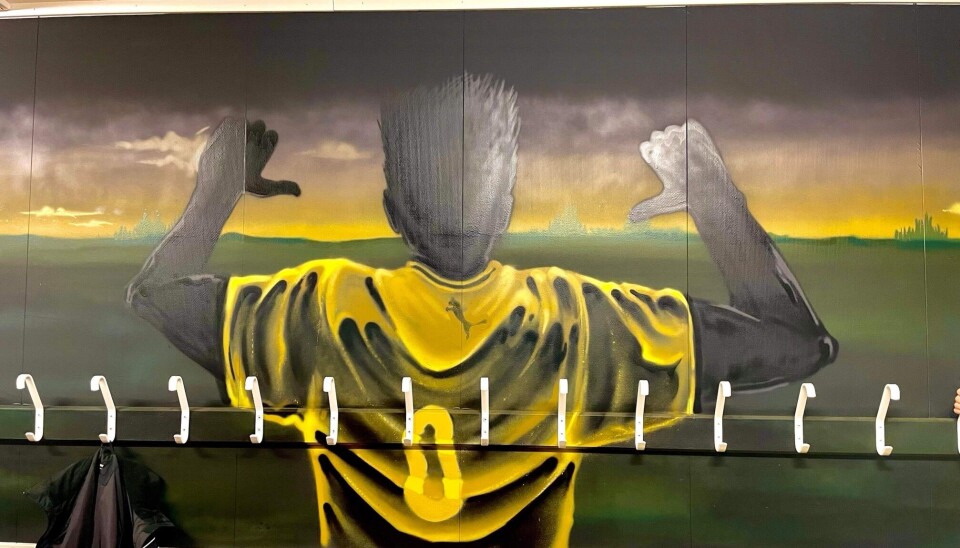 Föreningen funderade över hur de skulle göra för att det ska vara ännu roligare att spela i Dingtuna – valet föll på graffiti.