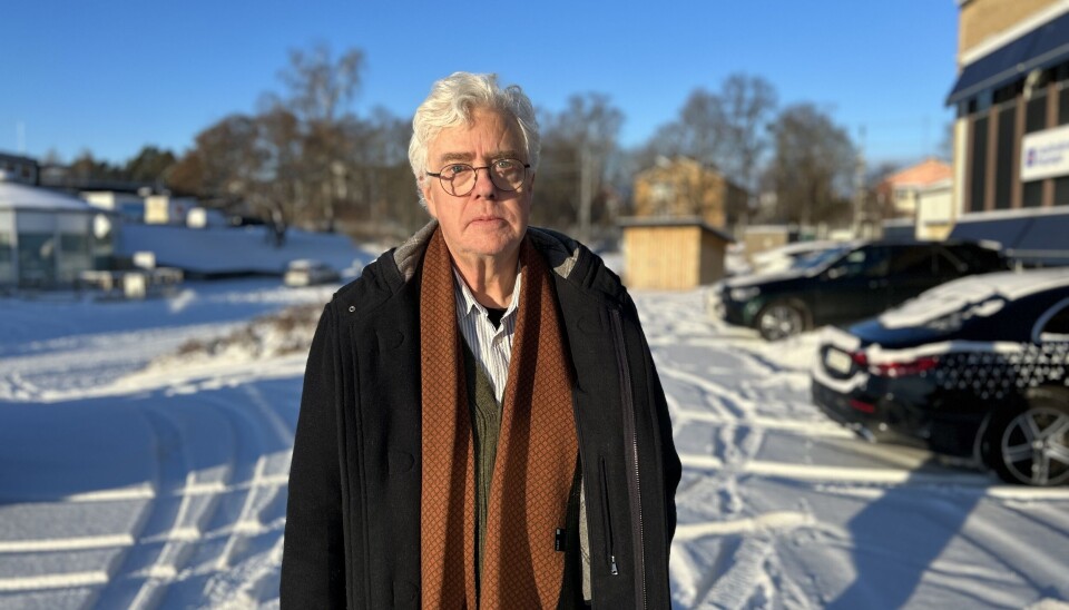 Bokaktuell. Arne Olofsson utgör ena hälften av författarduon bakom pseudonymen Aron Olnafors.