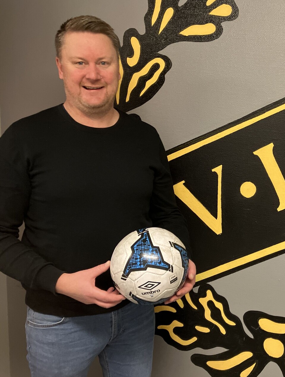 Andreas Svahn från VIK fotboll ser fram emot vårens Byggmäster cup i futsal.