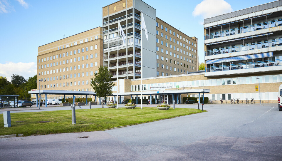 Sjukhuset i Köping.