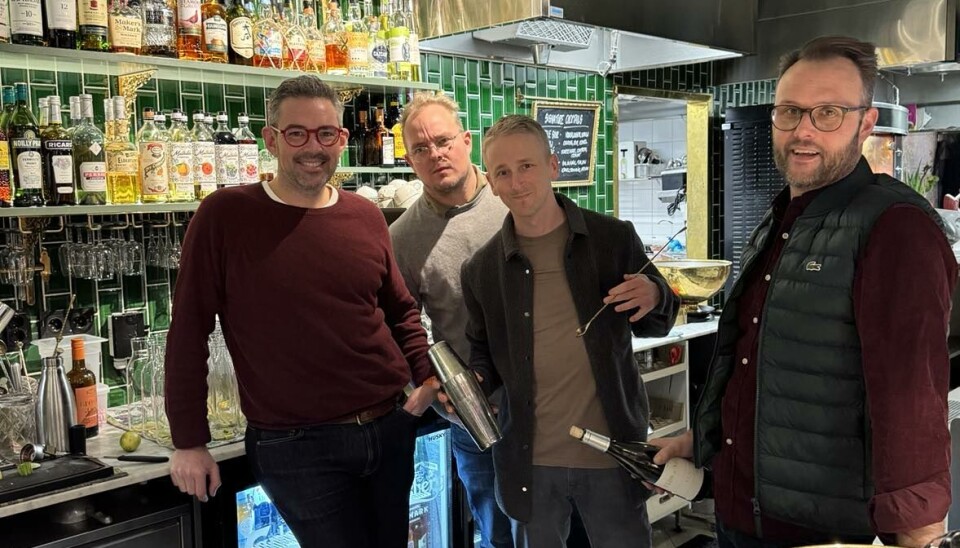 Festklara. Sebastian Eriksson, Patrik Redebrandt, Rickard Salzmann och Daniel Johansson vill återuppleva ”Folkets-eran”.