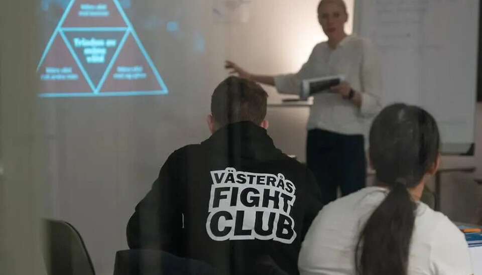 Representanter från Västerås Fight Club har gått utbildningen under januari månad.
